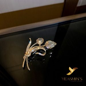 Flower Brooch Silver