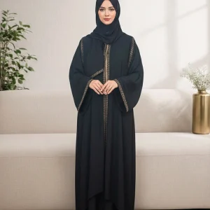 Noorain | Stone Pasted Abaya